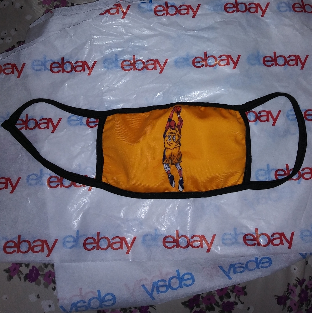 CLOTH 24 Jump Shot Jumping LOGO Face Mask Facemask